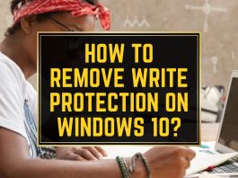 How to Remove Write Protection on Windows 10? Windows 10