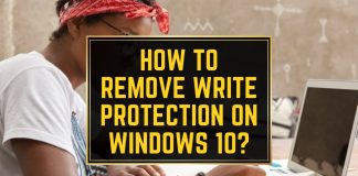 How to Remove Write Protection on Windows 10? Windows 10