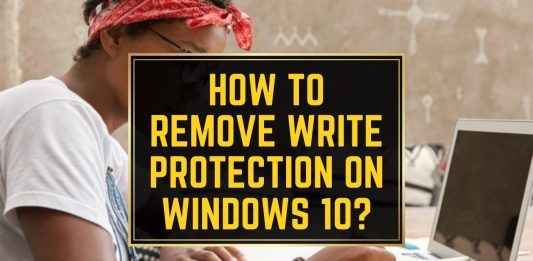How to Remove Write Protection on Windows 10? Windows 10