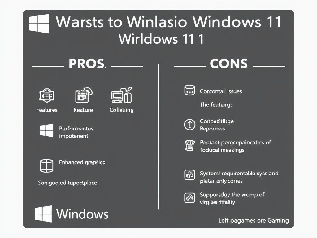 Pros and Cons of Windows 11