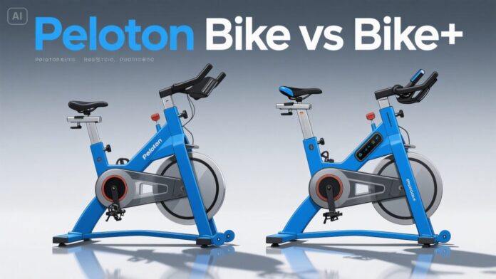 Peloton Bike vs Bike+ Peloton Bike vs Bike+