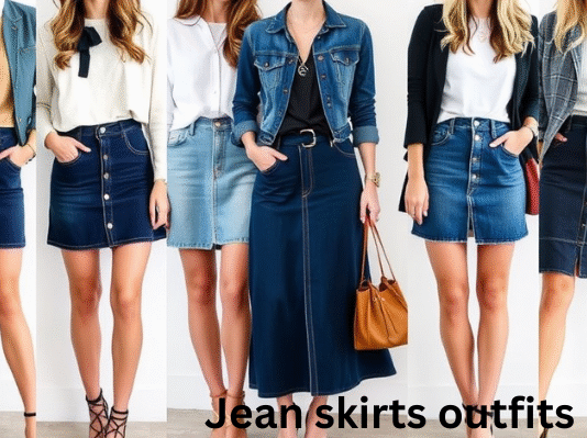 Jean Skirt Outfits: An Overview on History, Styling Guides, Types, Brands, And More Information Jean skirts outfits